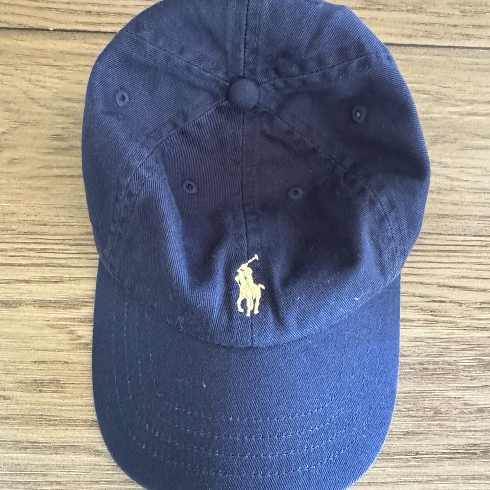 Ralph Lauren Navy Blue Cap - worn once excellent condition